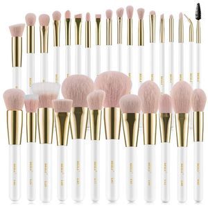 BEILI Makeup Brushes 30Pcs Professional  Premium Makeup Brush Set